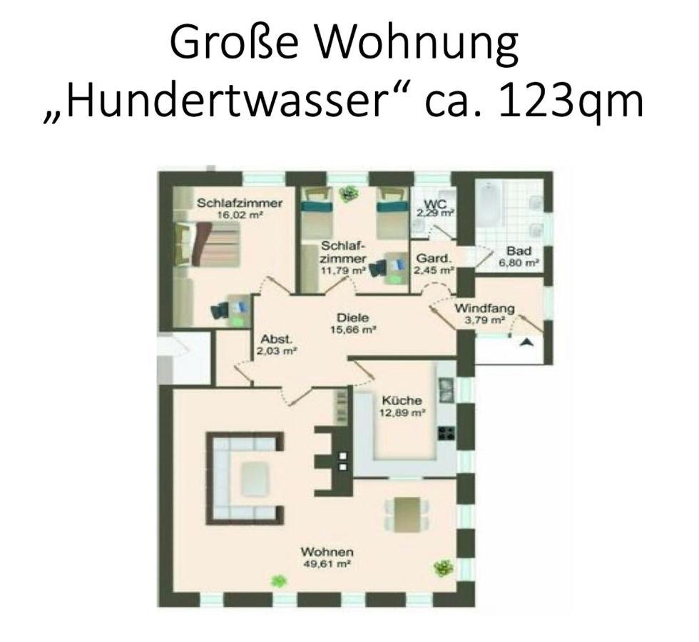 Grosse Ferienwohnung Hundertwasser Am Dreisessel In Altreichenau Neureichenau Extérieur photo